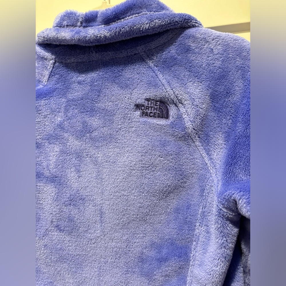 The North Face Purple zip up fleece jacket, size small - Picture 8 of 8